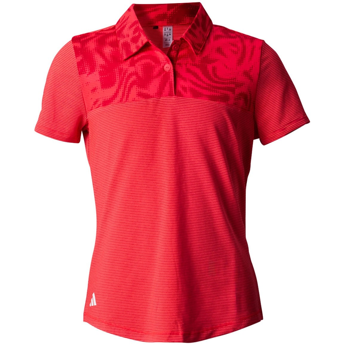 adidas Junior G Club Colorblock Golf Polo