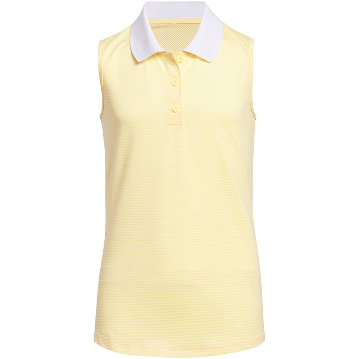 adidas Junior Sleeveless Golf Polo