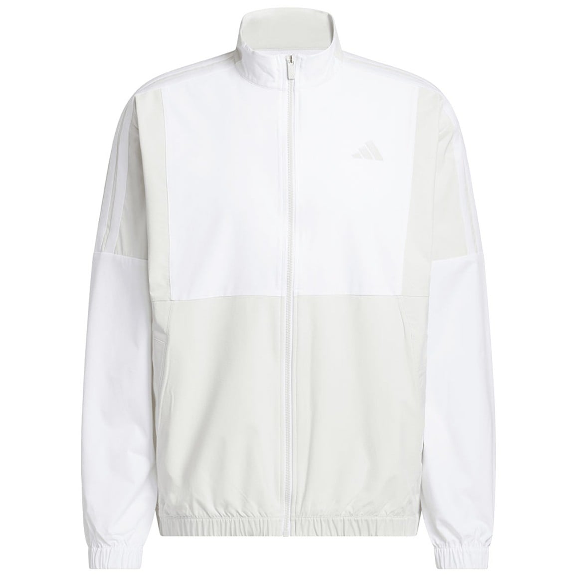 adidas Men's Beyond Twist Weave Full Zip Golf Windbreaker