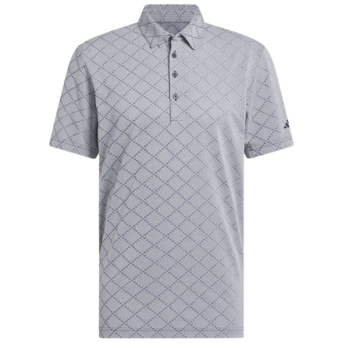adidas Men's Ult 365 Houndstooth Jacquard Golf Polo