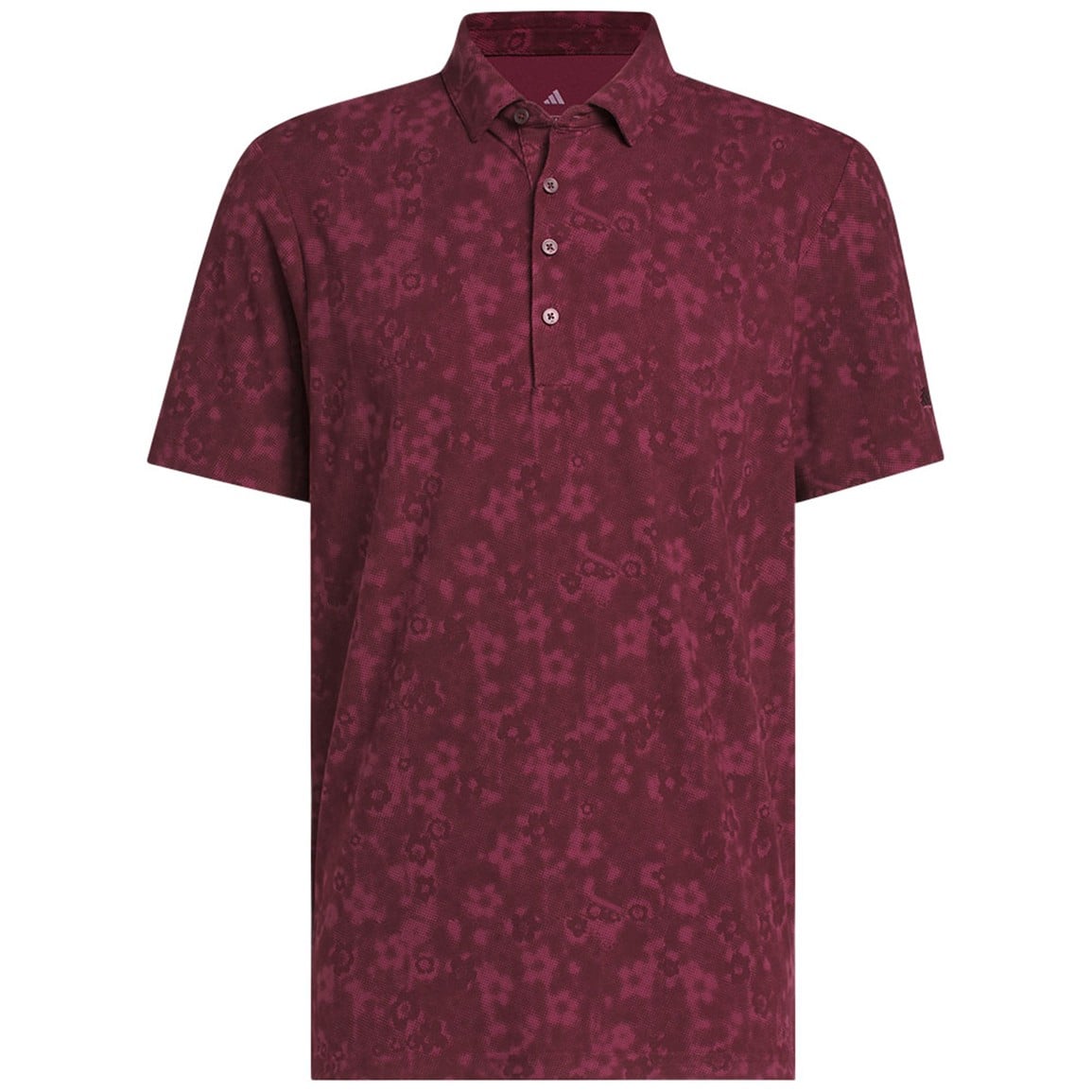 adidas Men's Ultimate365+ Climacool Butterspun Mighty Blossom Printed Golf Polo