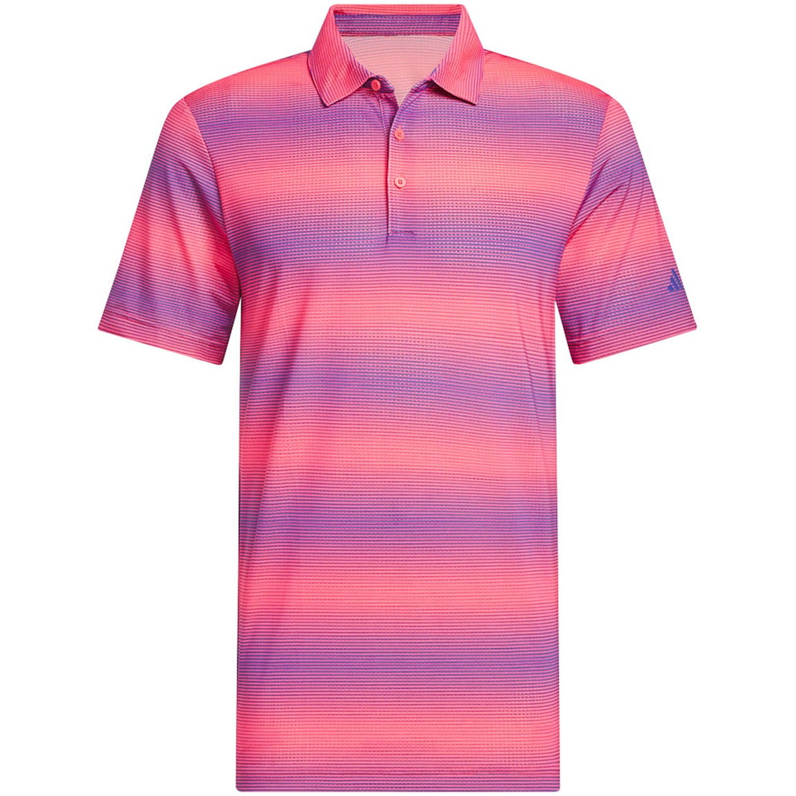adidas Men's Ultimate365 Mesh Climacool Stripe Golf Polo