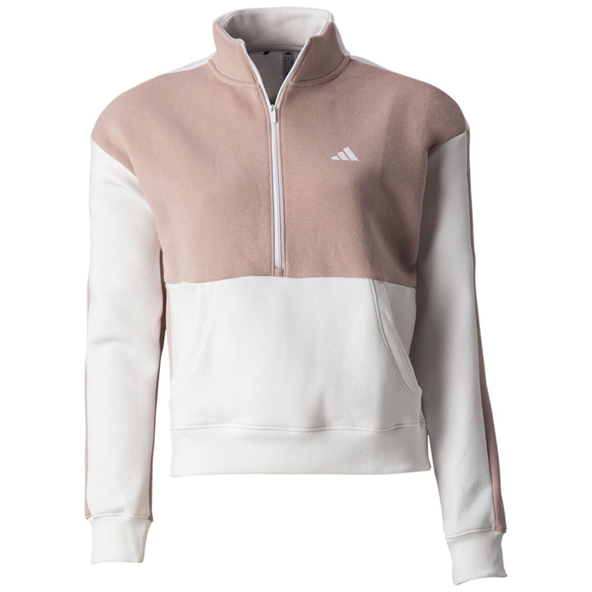 adidas Women's Colorblock 1/4 Zip Golf Pullover