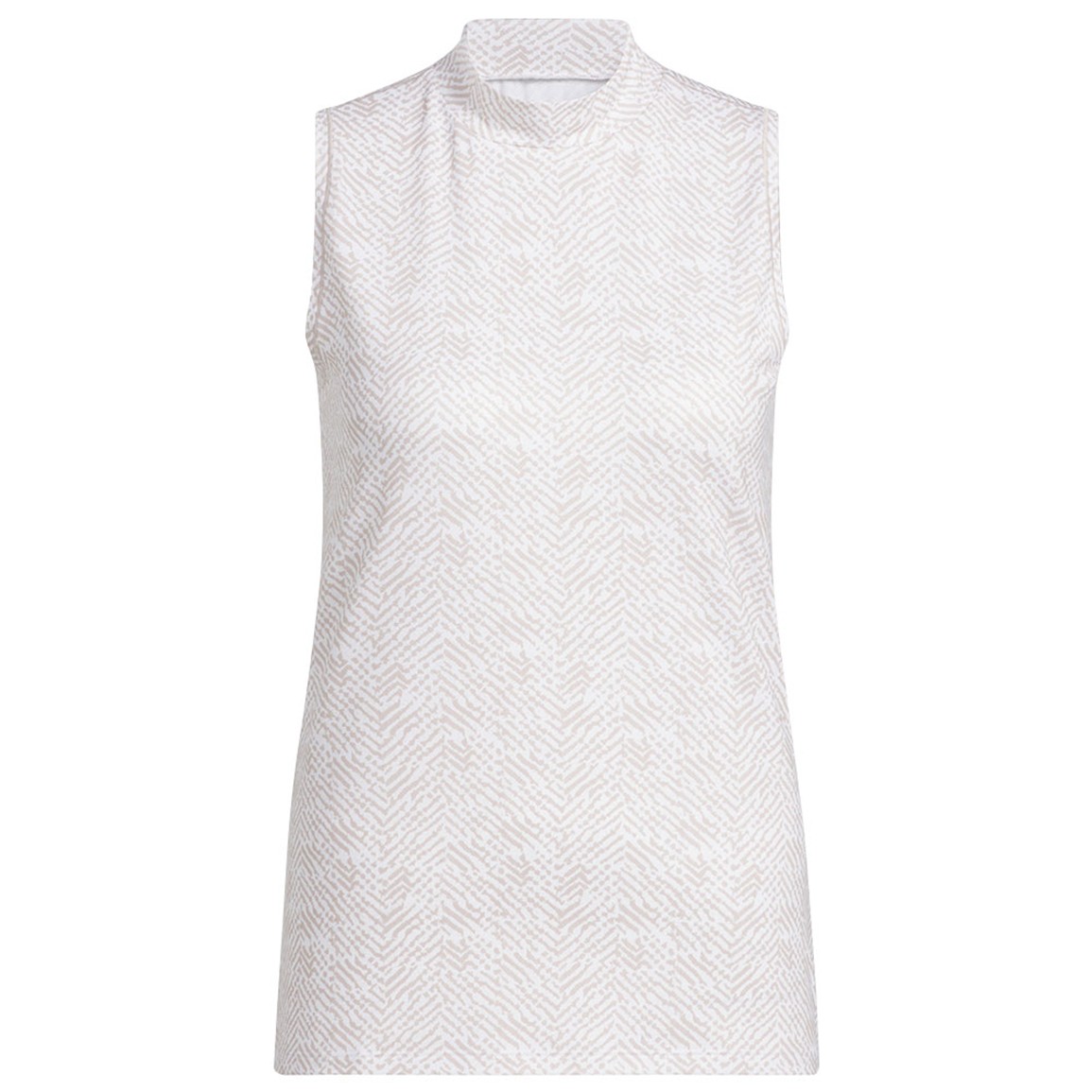 adidas Women's Ult 365 Printed Sleeveless Golf Mock Top