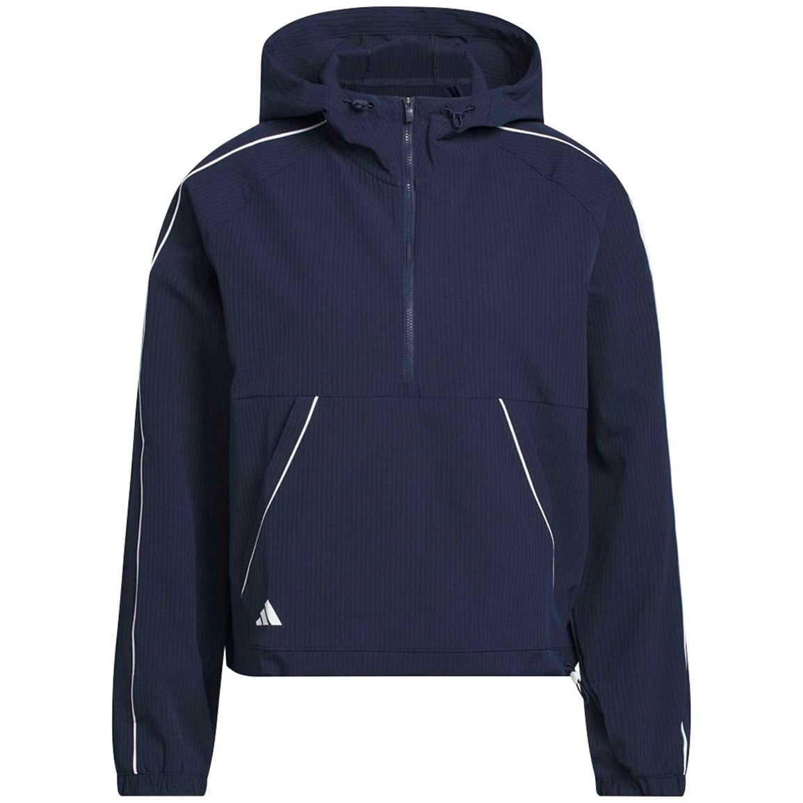 adidas Women's Ultimate365 Seersucker 1/4 Zip Golf Rain Jacket