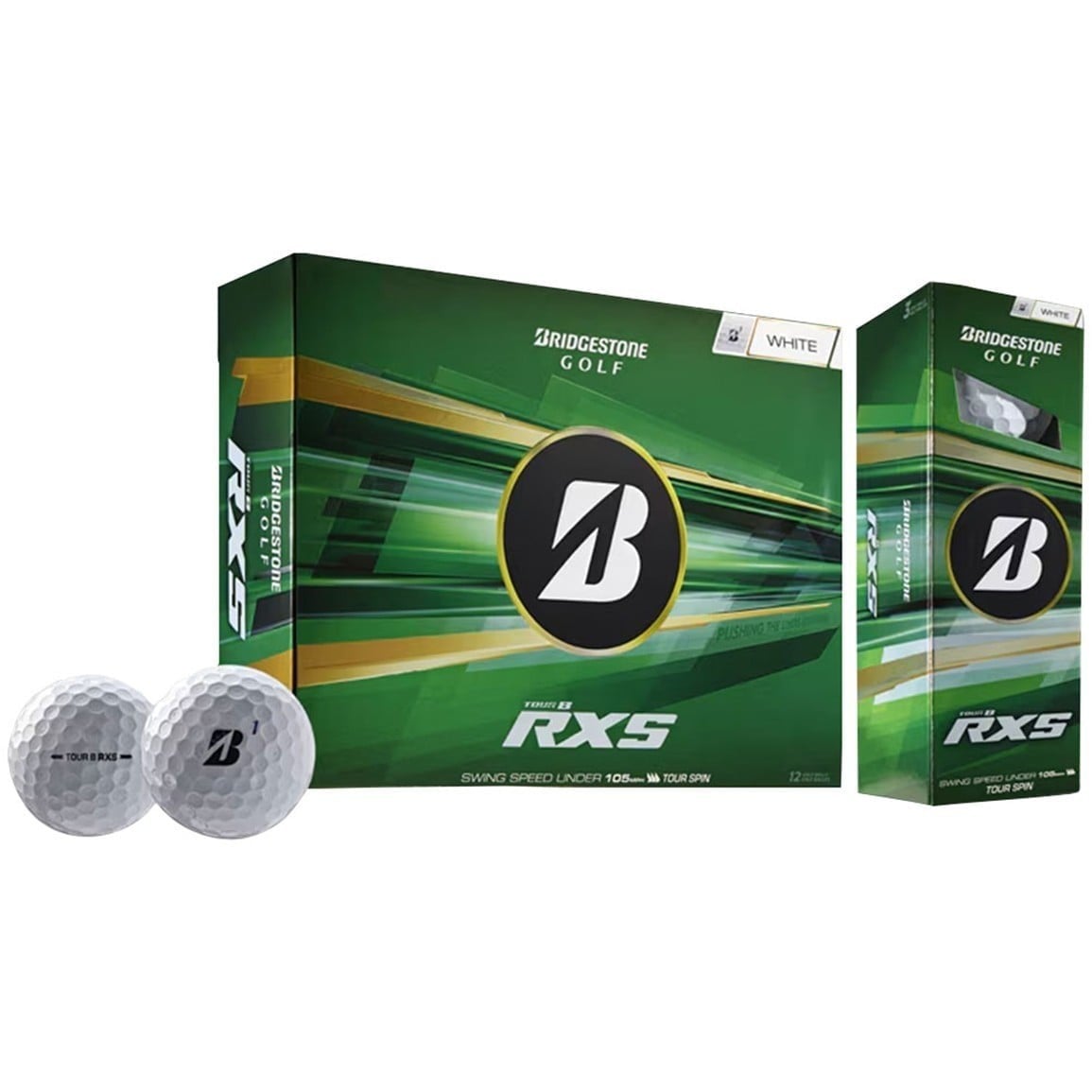Bridgestone 2026 Tour B RXS Personalized/Logo White Golf Ball