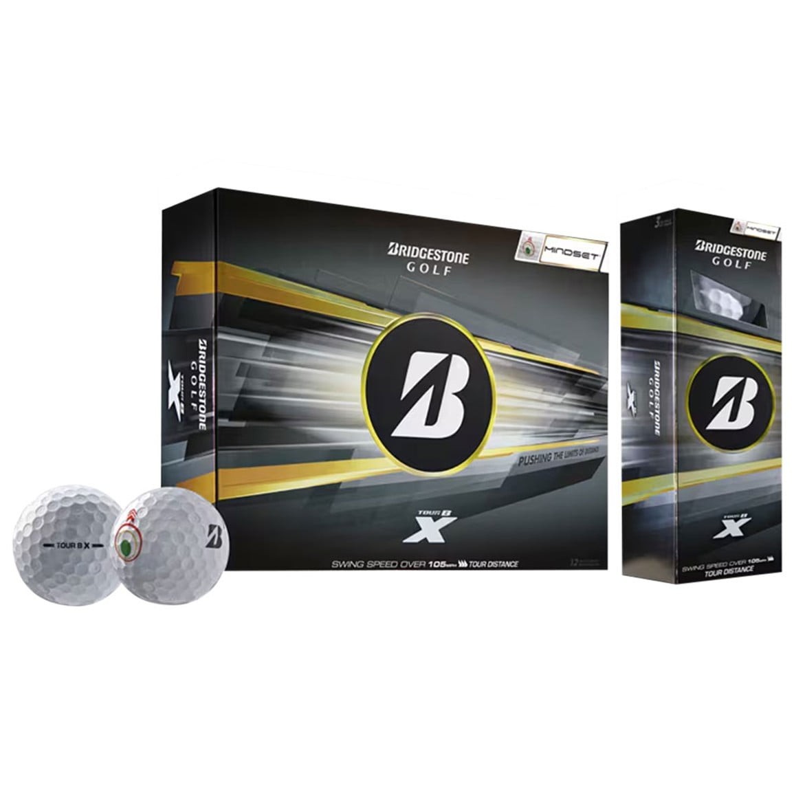 Bridgestone 2026 Tour B X Mindset Golf Ball