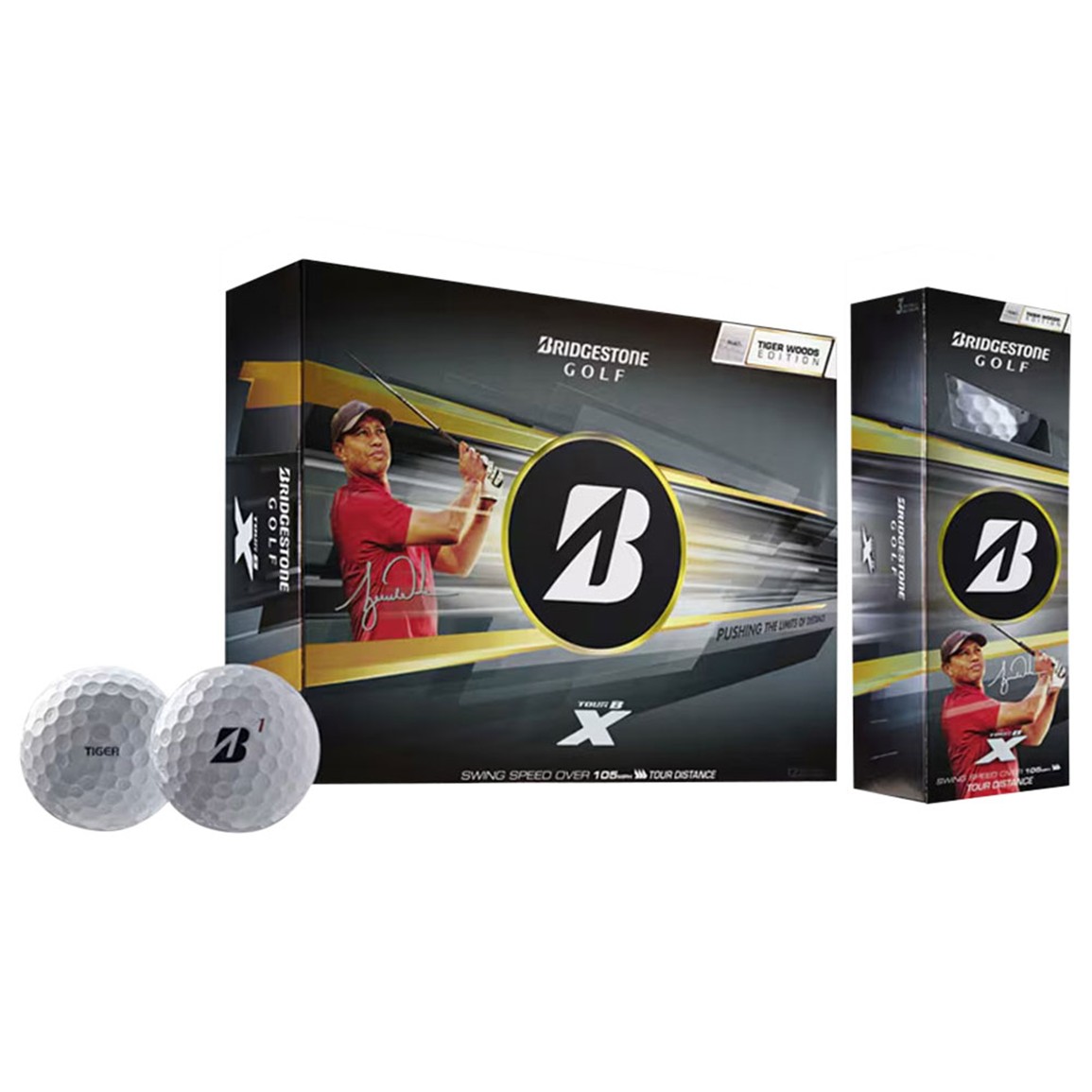 Bridgestone 2026 Tour B X Tiger Woods Golf Ball