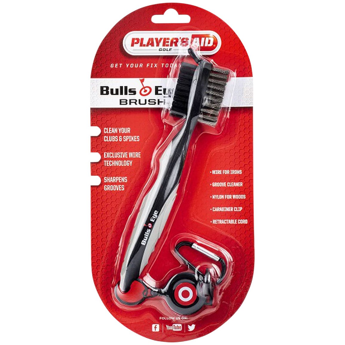 Bulls-Eye Club Brush