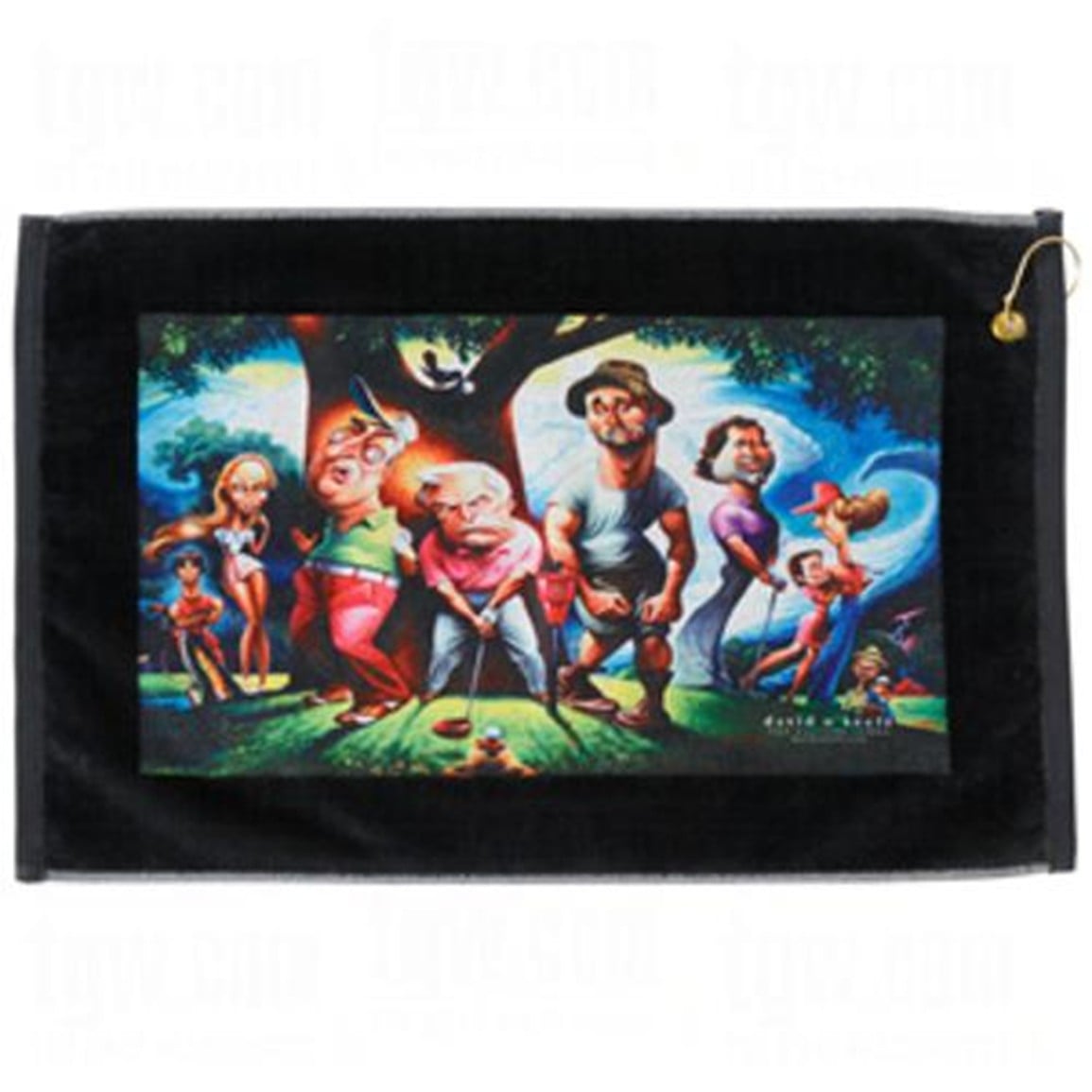 Devant Bushwood: A Tribute To Caddyshack Group Golf Towel