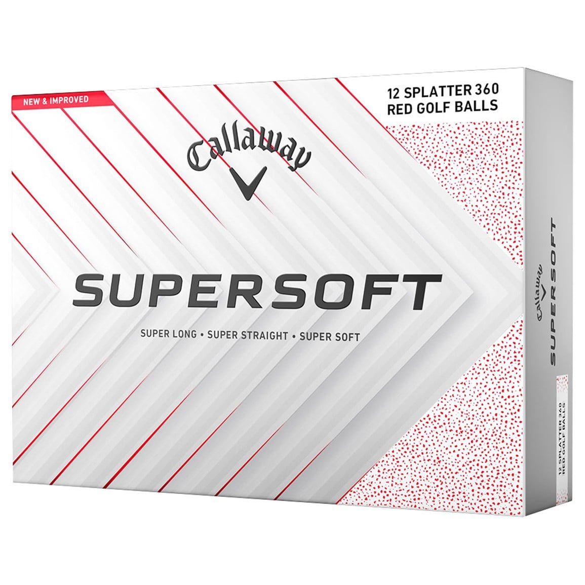 Callaway 2025 SuperSoft Splatter Golf Ball