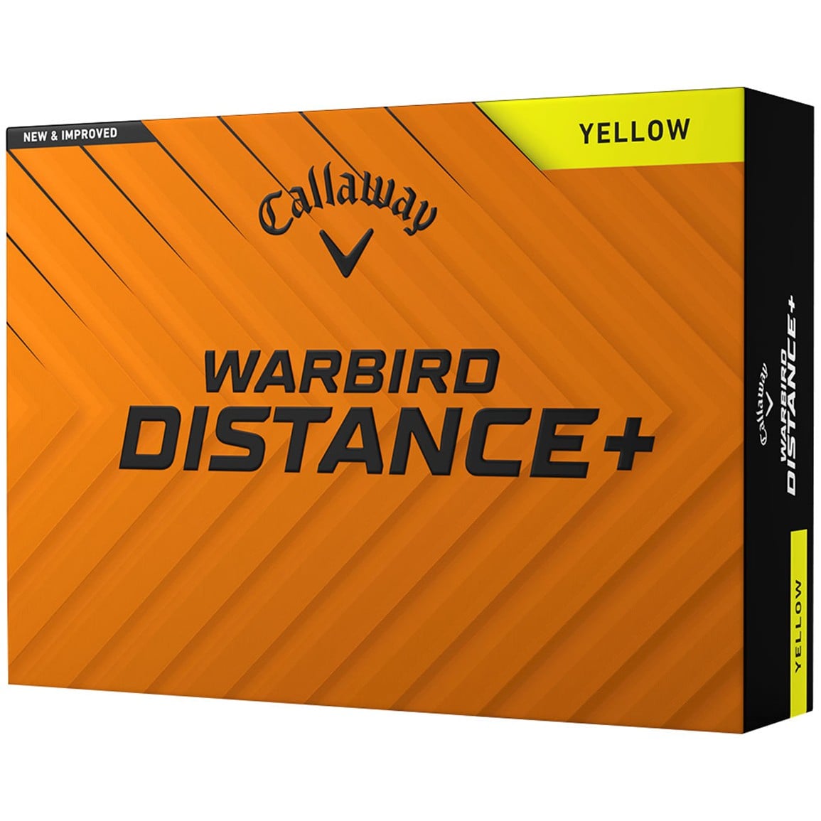 Callaway 2025 Warbird Personalized Yellow Golf Ball
