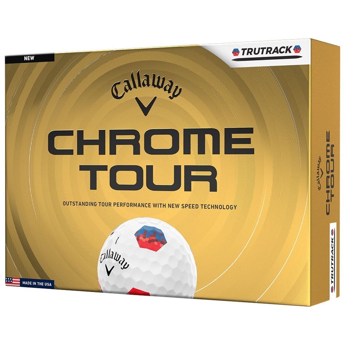 Callaway 2026 Chrome Tour TruTrack Golf Ball