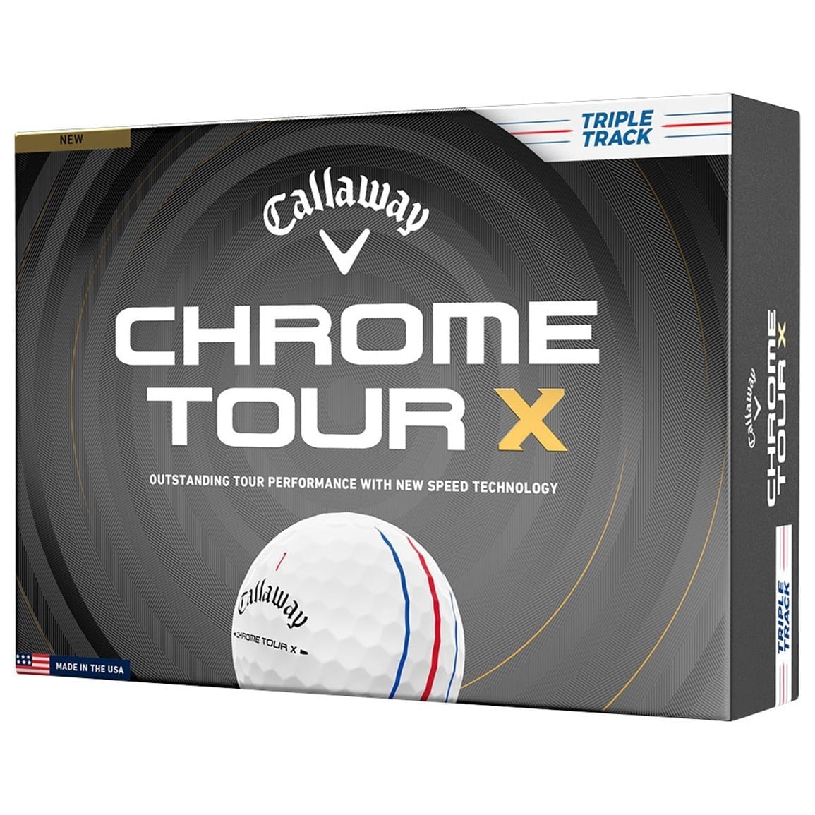 Callaway 2026 Chrome Tour X Triple Track Golf Ball
