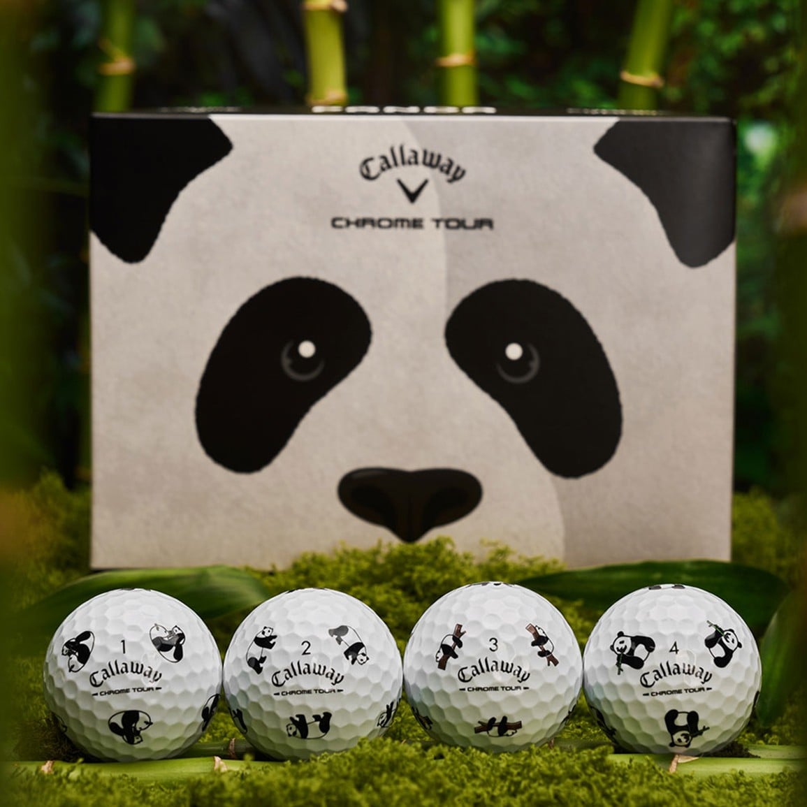 Callaway Chrome Tour Panda L.E. Golf Balls