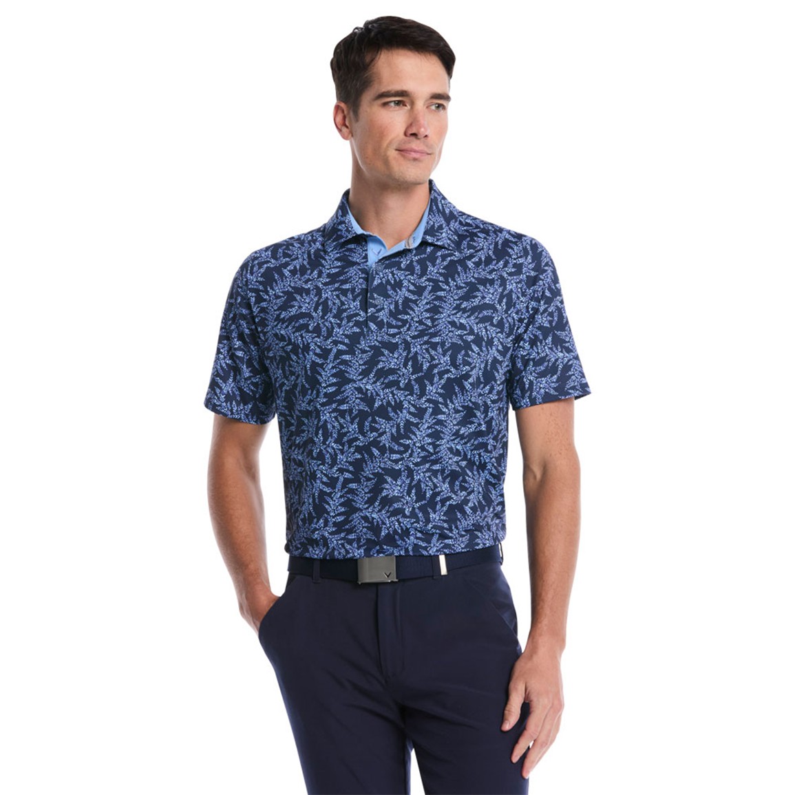 Callaway Men's Chev Botanical Golf Polo