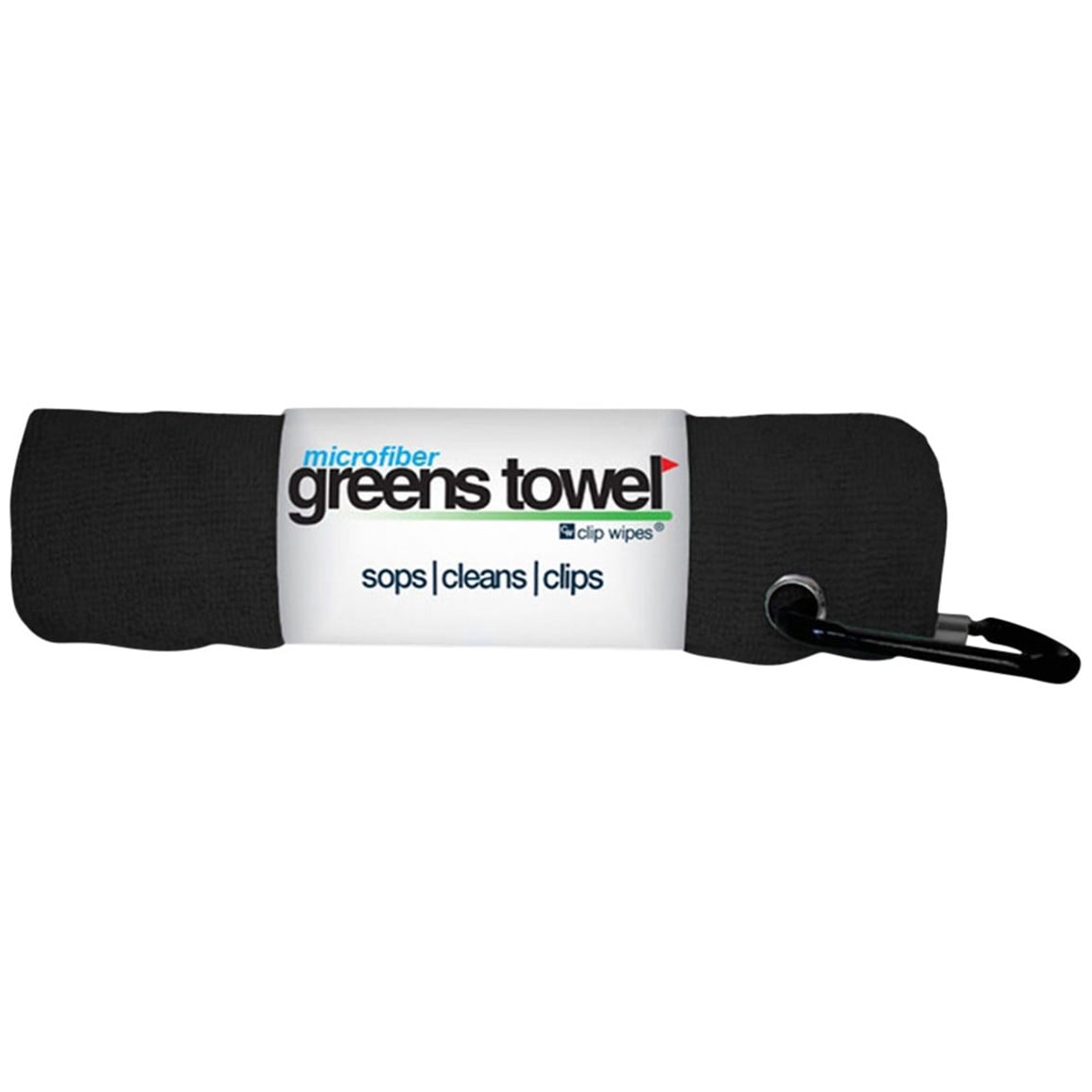 Clip Wipes Greens Microfiber 16 x 16 Golf Towel