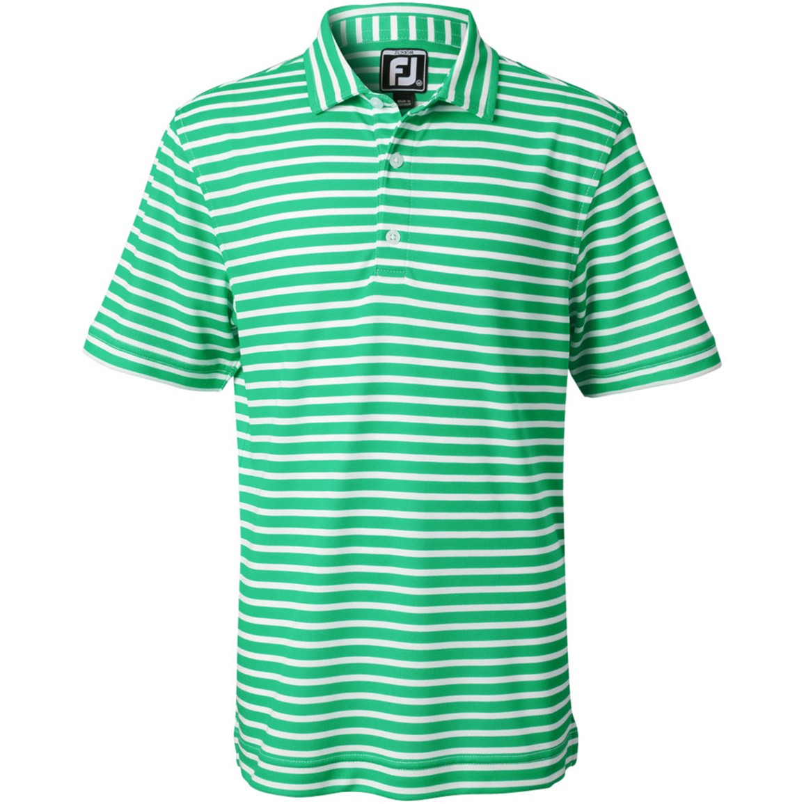 FootJoy Junior Stripe Pique Golf Polo