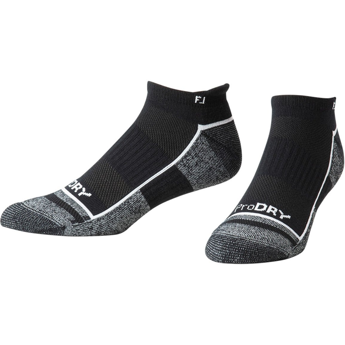 FootJoy Men's ProDry Performance Roll Tab 2 Pack Golf Socks