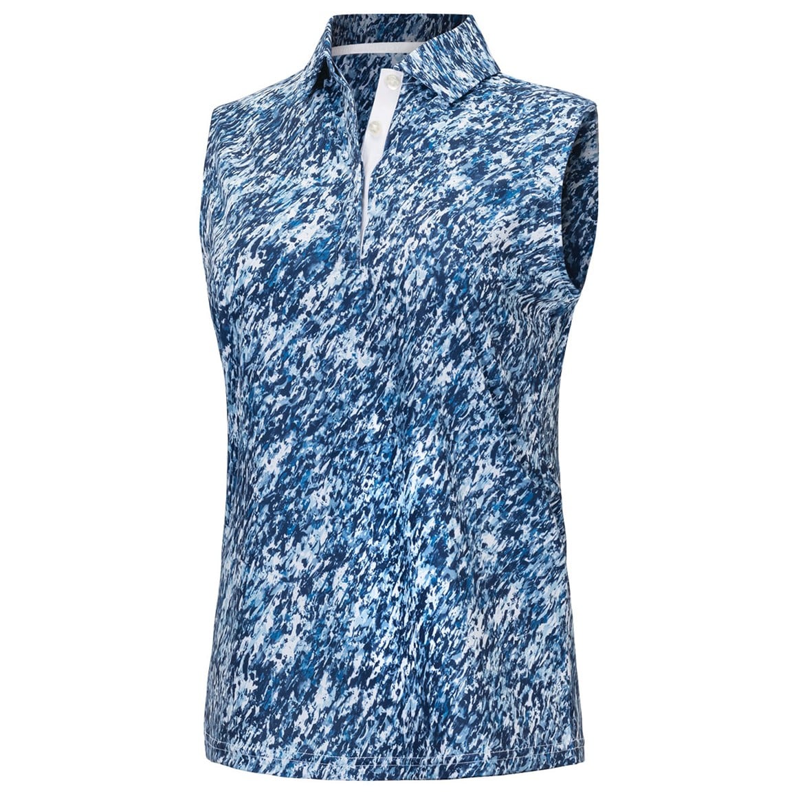 FootJoy Women's Sleeveless Print Golf Shirt
