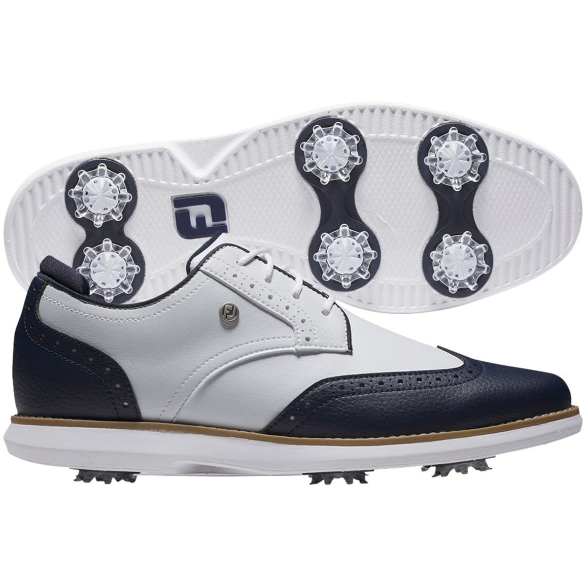 FootJoy Women's Traditions Shield Tip Golf Shoes - Previous Season Style