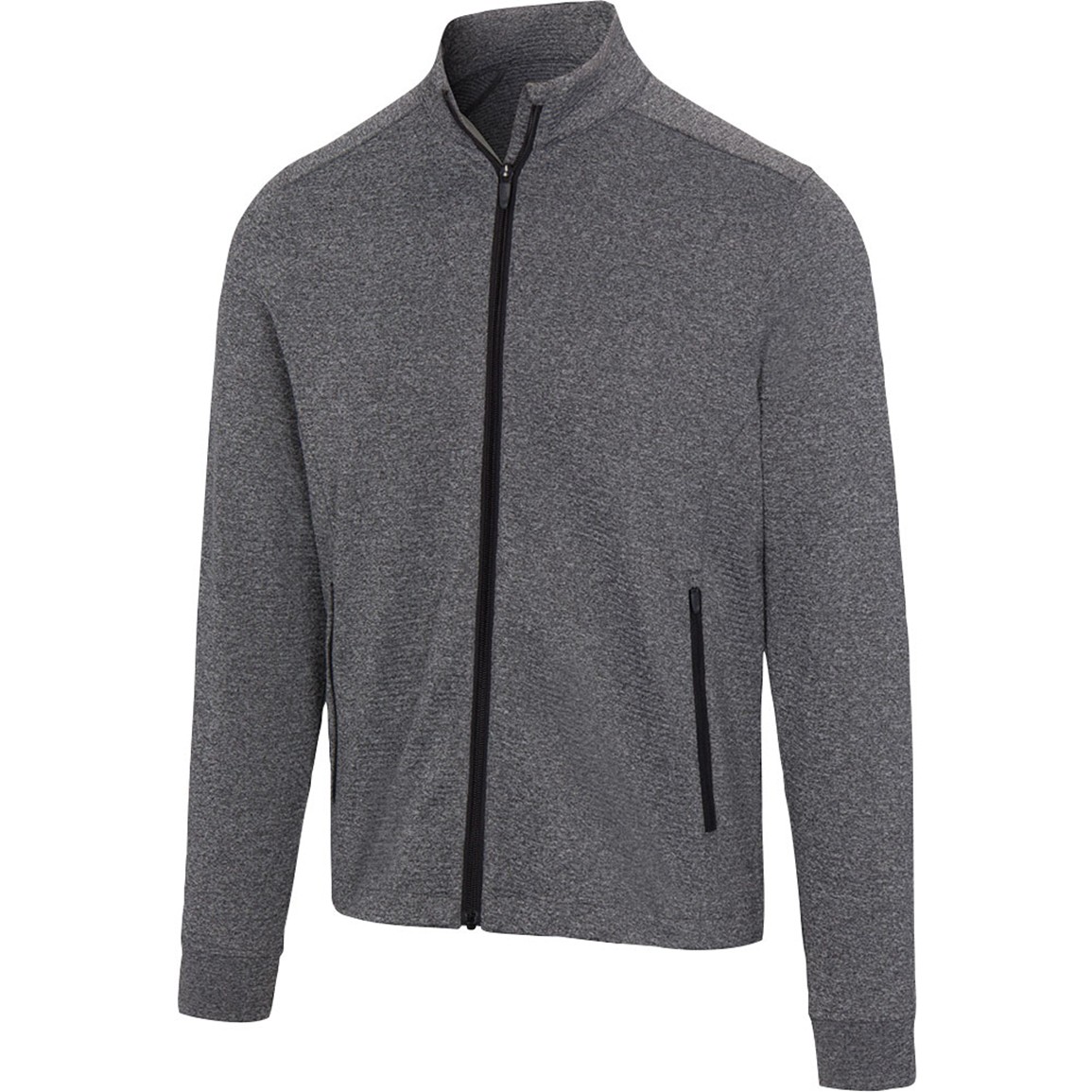 Greg Norman Men's Match Play Heathered Full Zip Golf Jacket