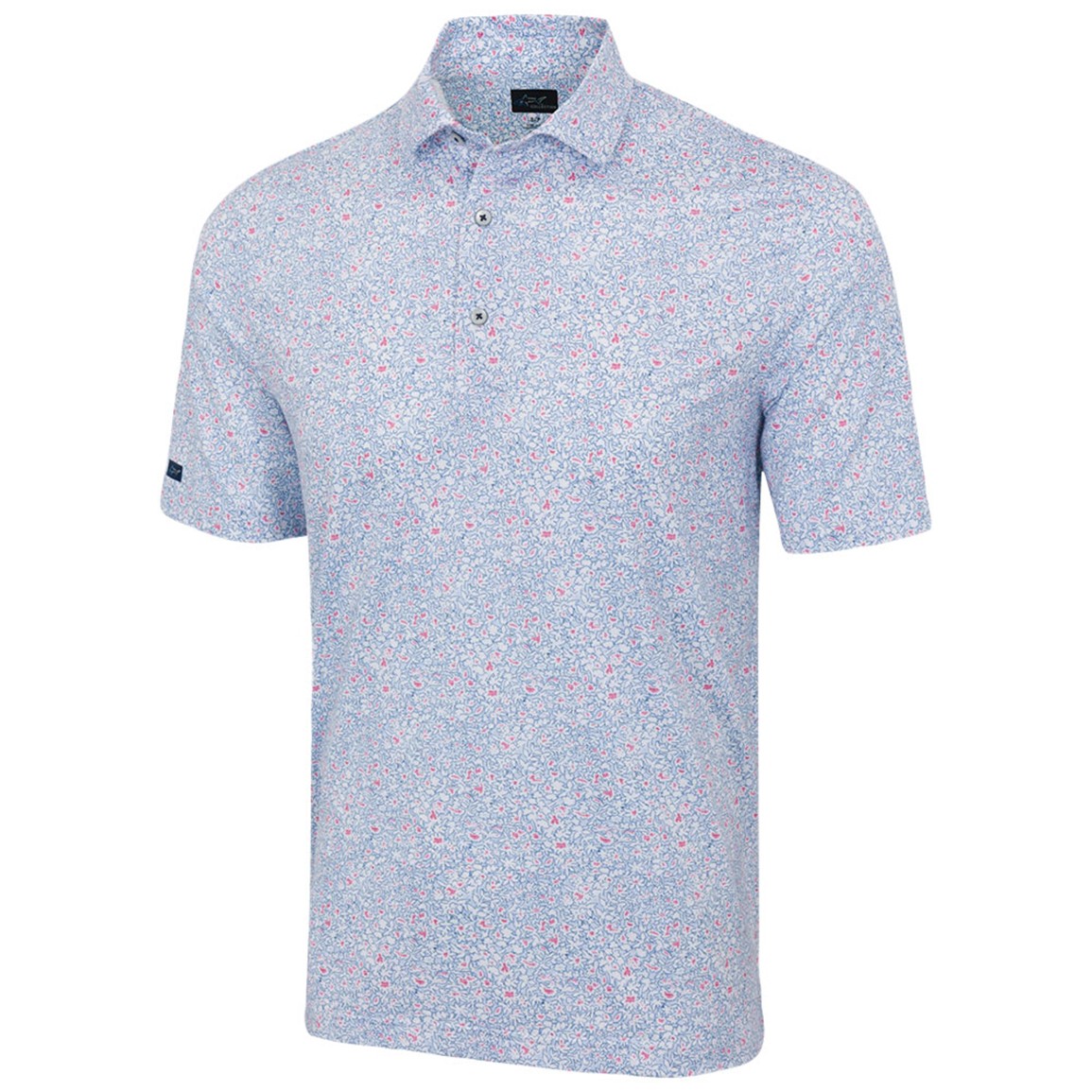 Greg Norman Men's ML75 Heritage Garden Golf Polo