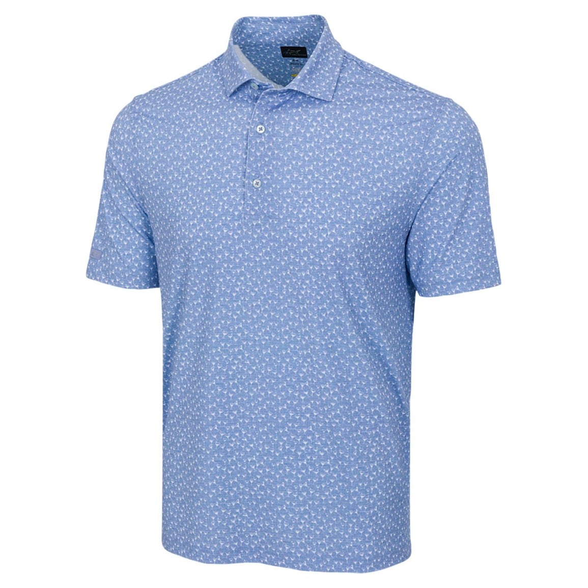 Greg Norman Men's ML75 Martini Brunch Golf Polo