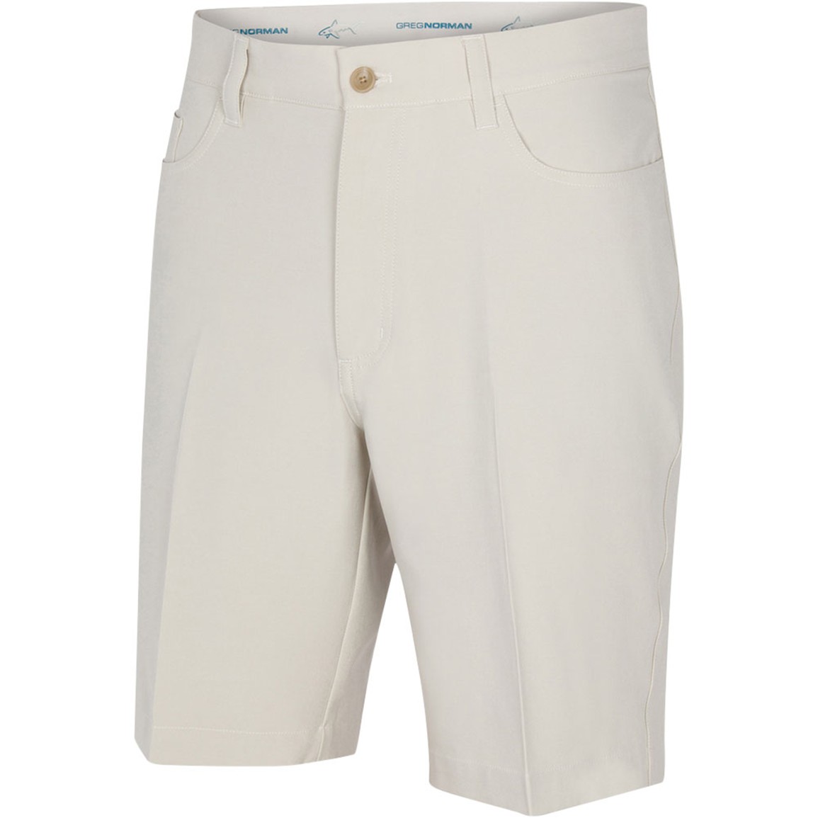 Greg Norman Men's ML75 Microlux 5 Pocket 9" Golf Shorts