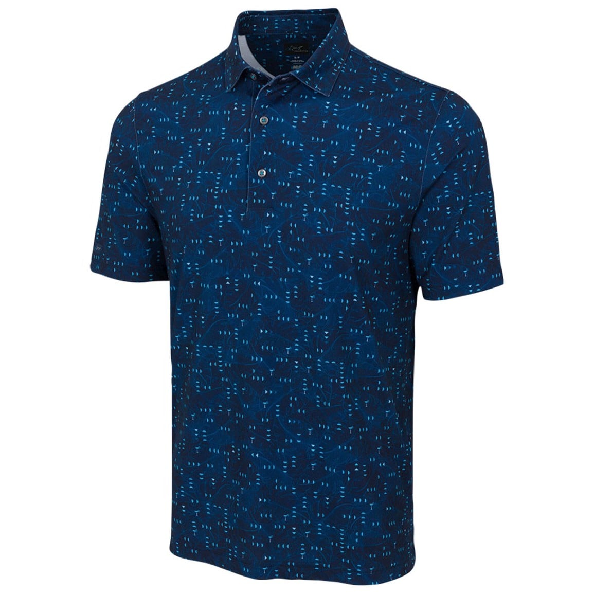 Greg Norman Men's ML75 Seaside Sip Golf Polo
