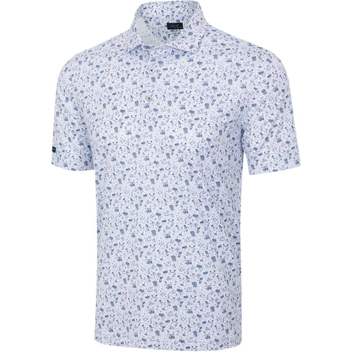 Greg Norman Men's ML75 The Sweet Life Golf Polo