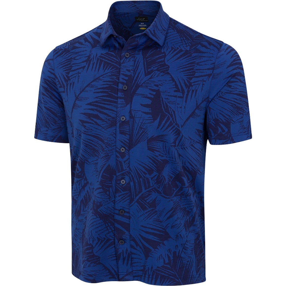 Greg Norman Men's Seriously Fun Button Golf Polo