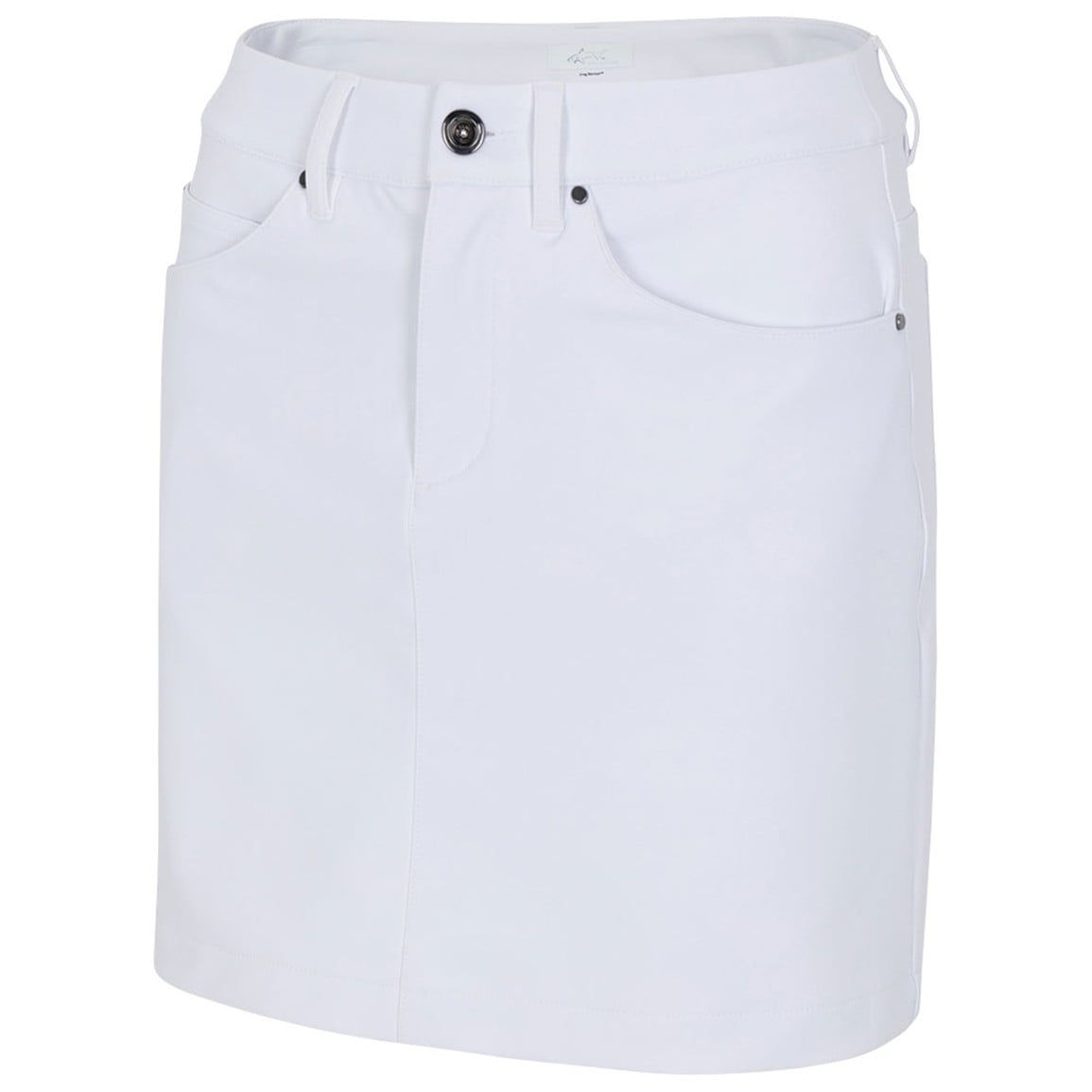 Greg Norman Women's 17" Stretch Solid Golf Skort