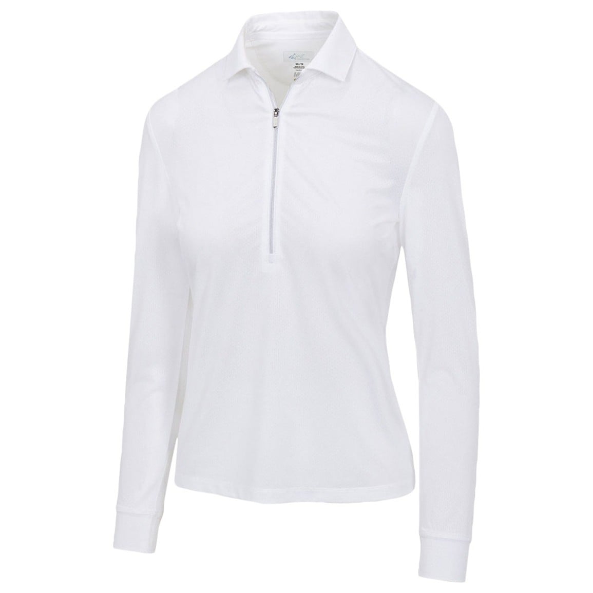 Greg Norman Women's Elevate Long Sleeve 1/2 Zip Golf Polo