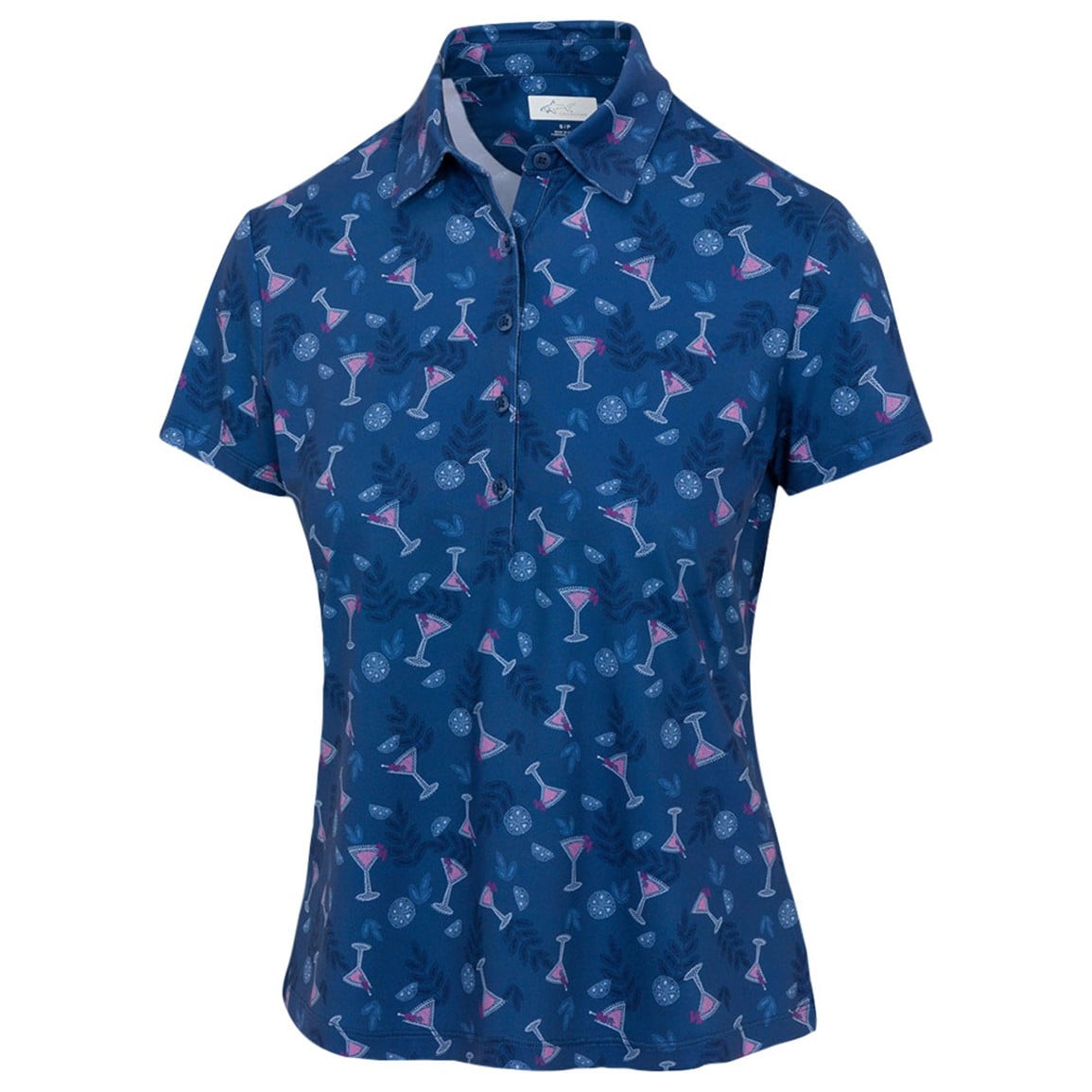 Greg Norman Women's Martini Party Golf Polo