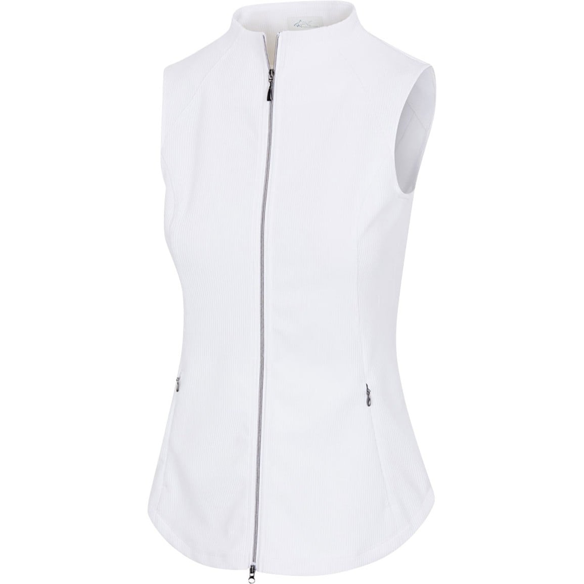 Greg Norman Women's Rib Funnel Collar Golf Vest