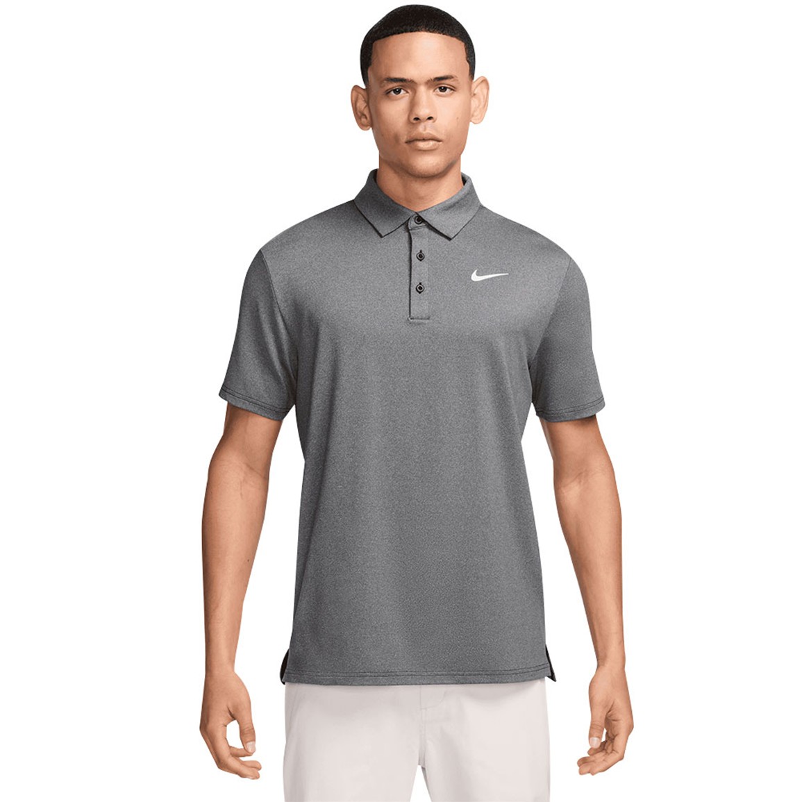 NIKE Men's DF Tour Heather Golf Polo