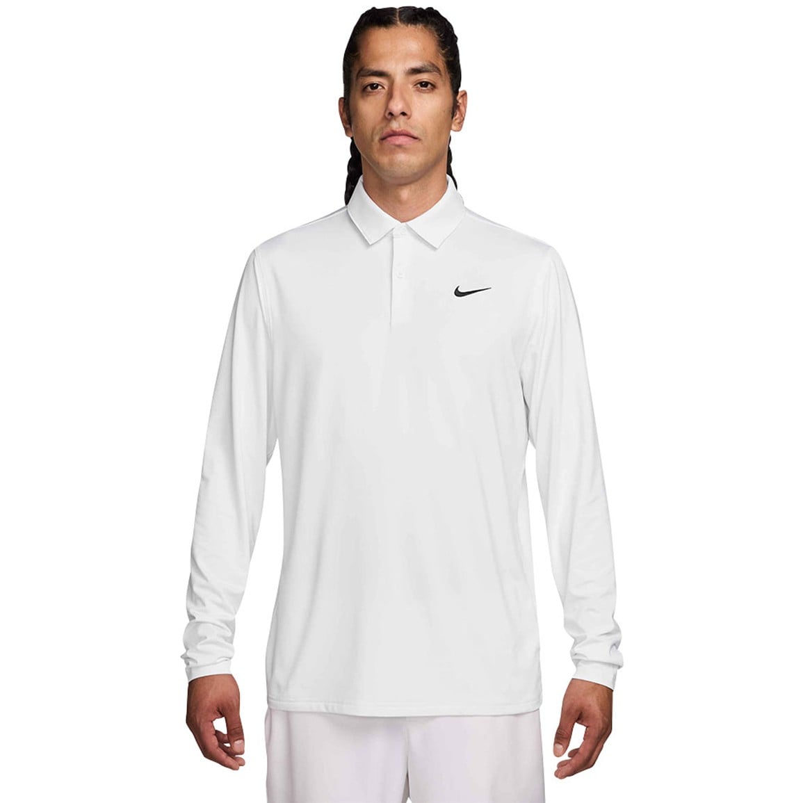 NIKE Men's Velocity Dri-FIT Long Sleeve Solid Golf Polo