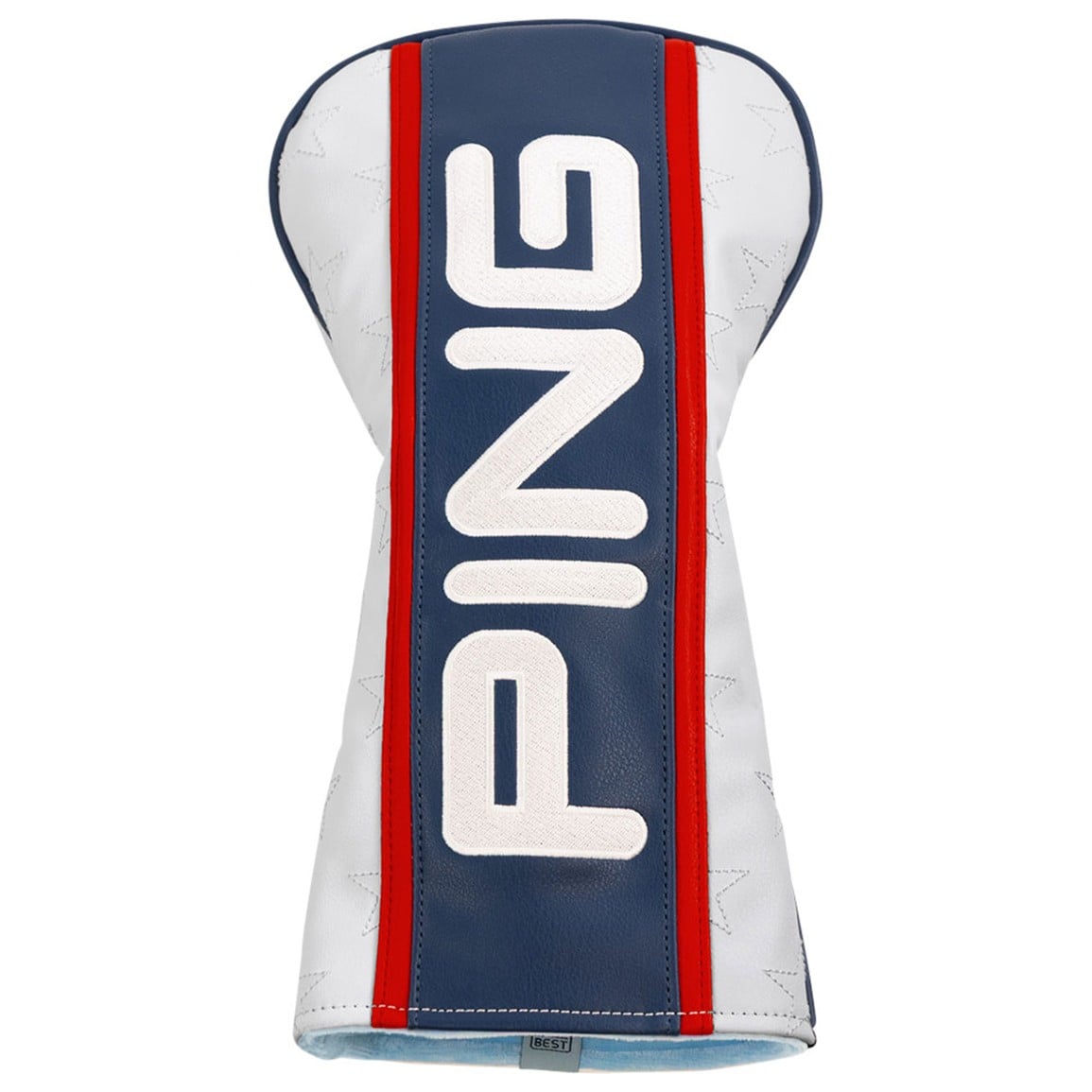 PING Red White and Golf Collection Driver Headcover
