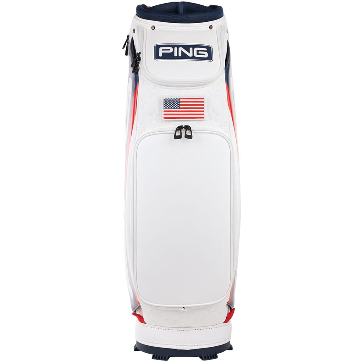 PING Tour Red White and Golf Staff Bag