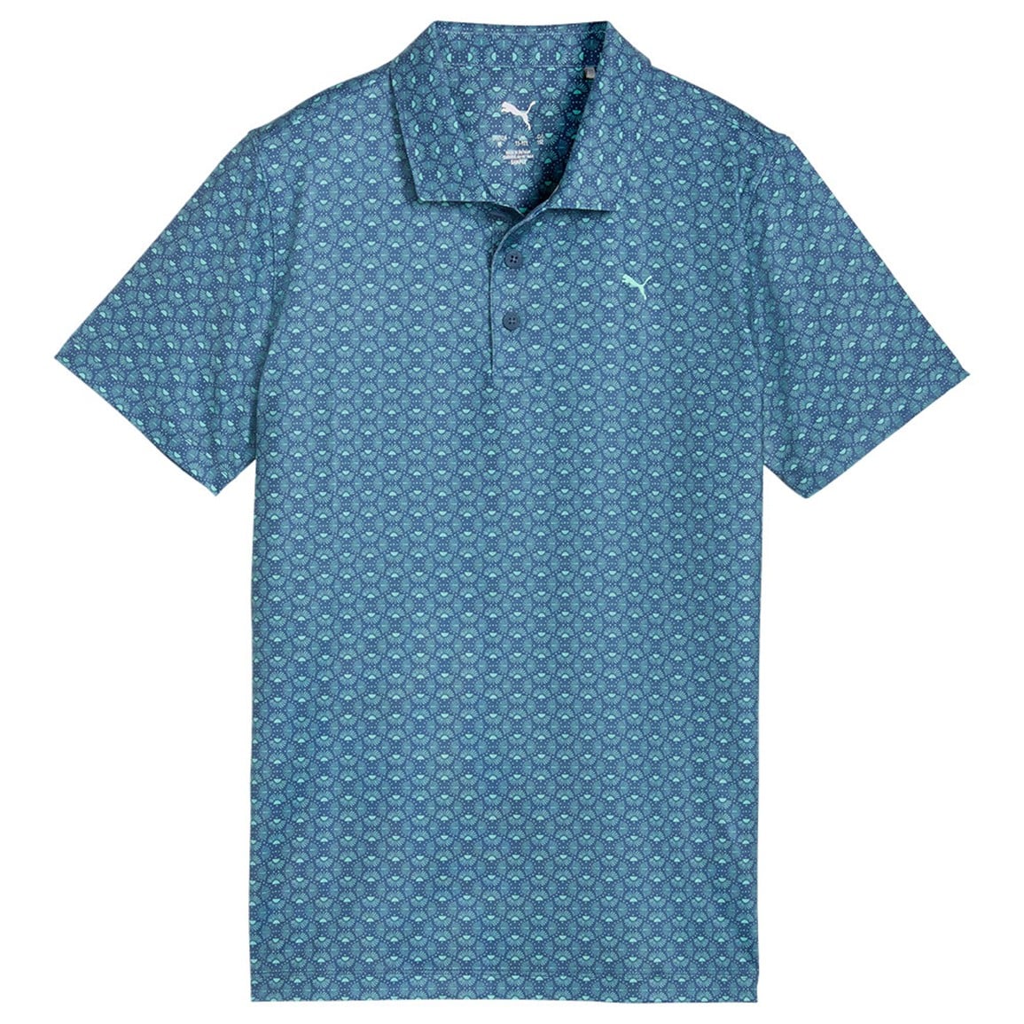 PUMA Junior MATTR Scallop Golf Polo