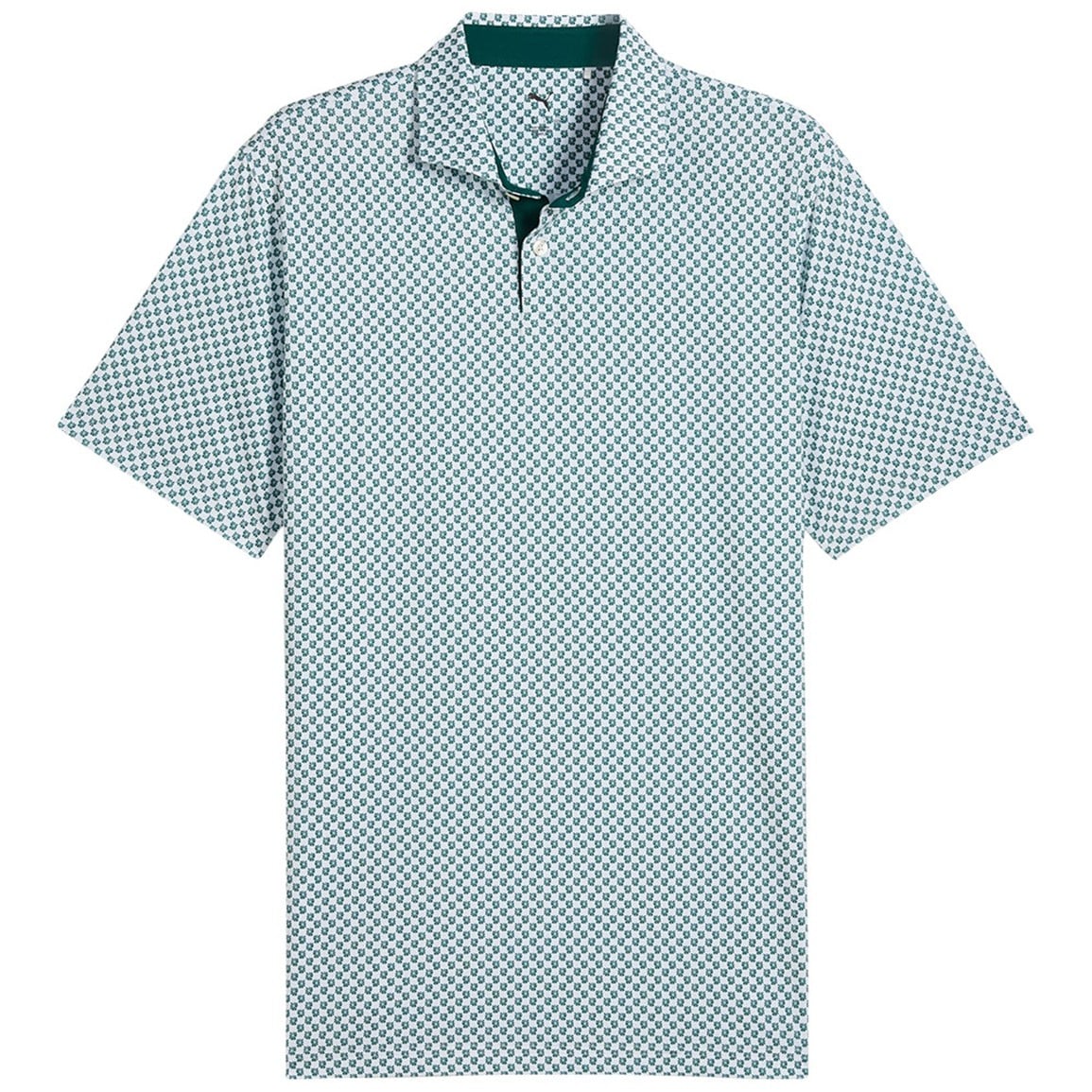 PUMA Men's MATTR Micro Floral Golf Polo