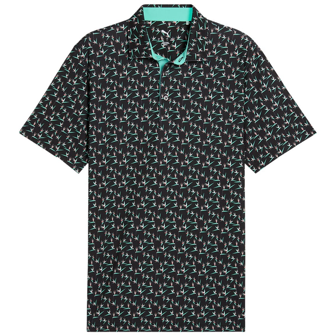 PUMA Men's MATTR Paradise Flower Golf Polo