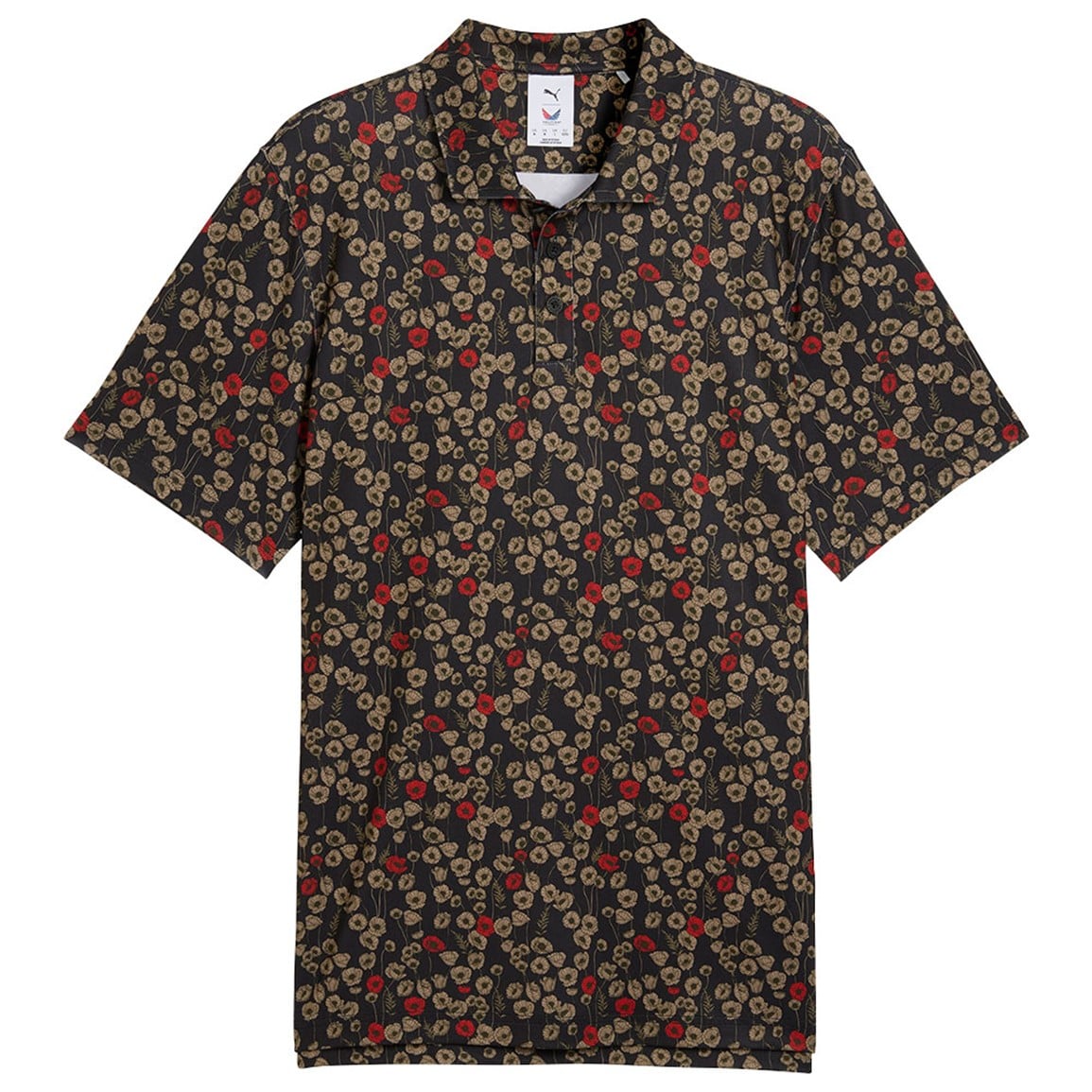 PUMA Men's X Volition Poppy Golf Polo