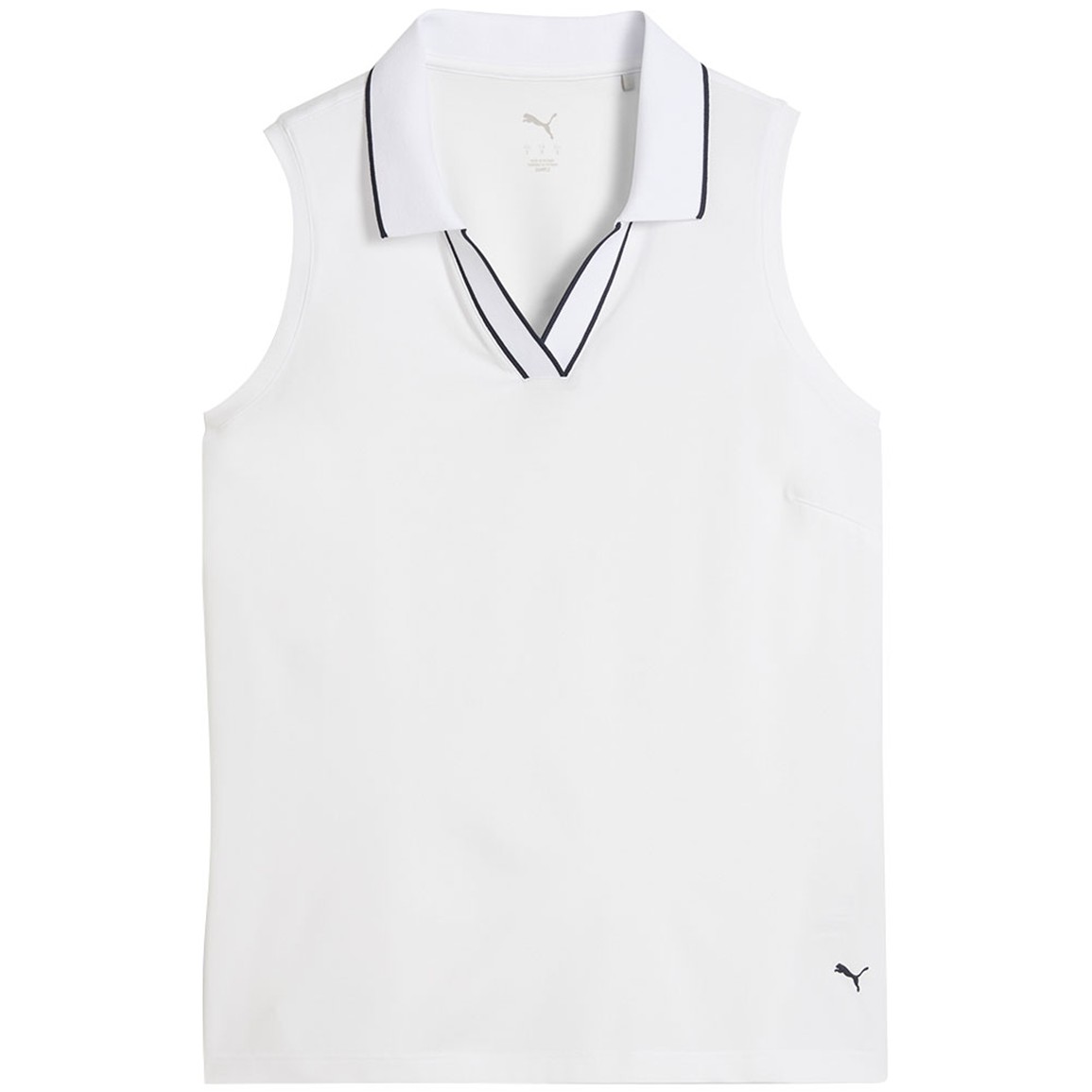 PUMA Women's Cloudspun Sleeveless Golf Polo