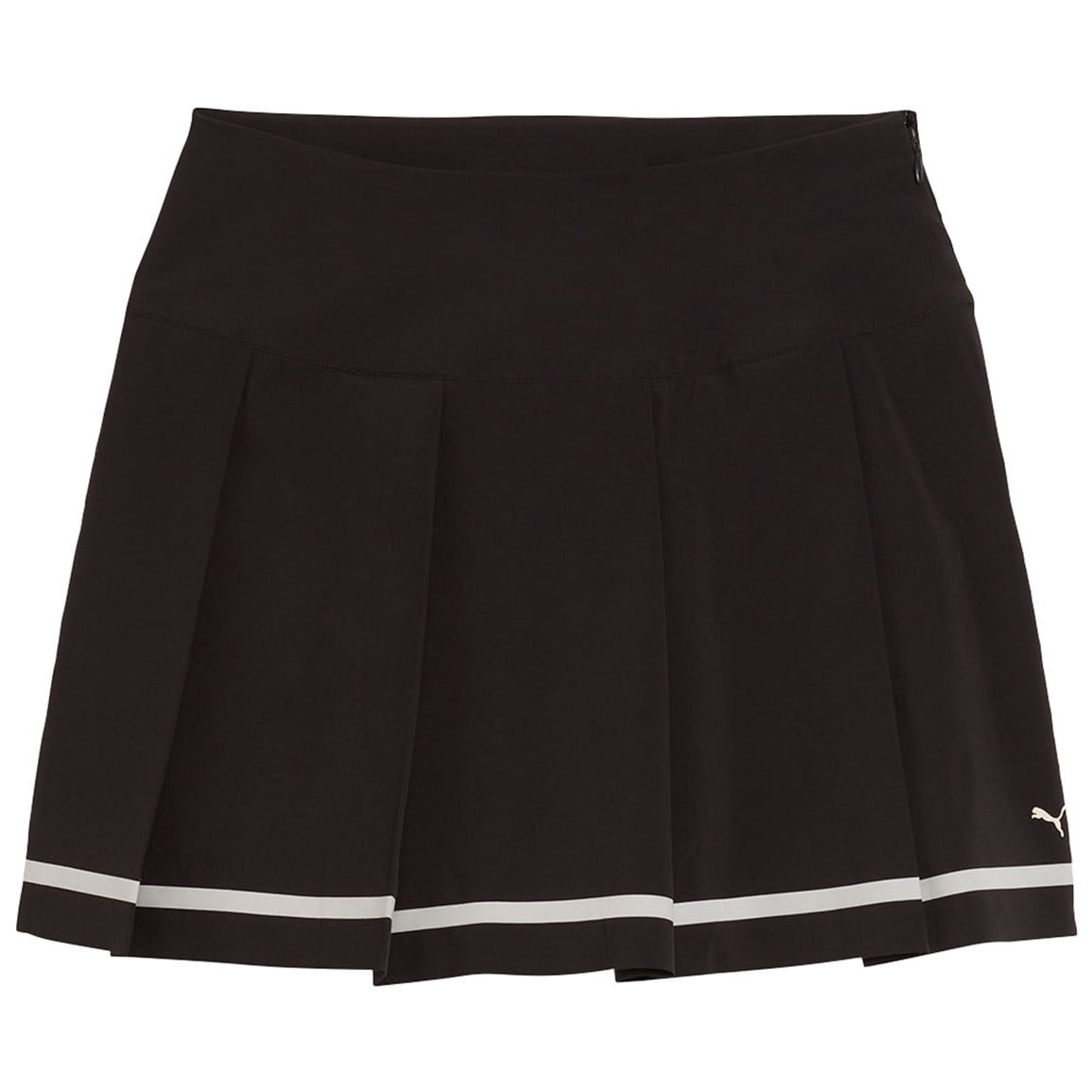 PUMA Women's Stripe Pleated Golf Skort