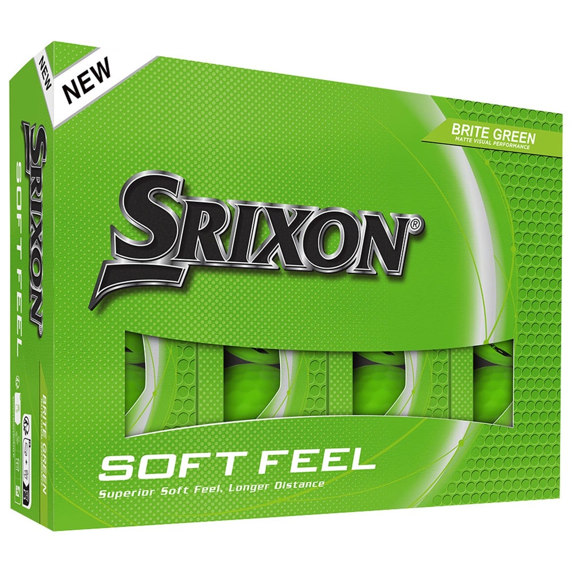 Srixon SoftFeel 14 Brite Personalized Golf Ball
