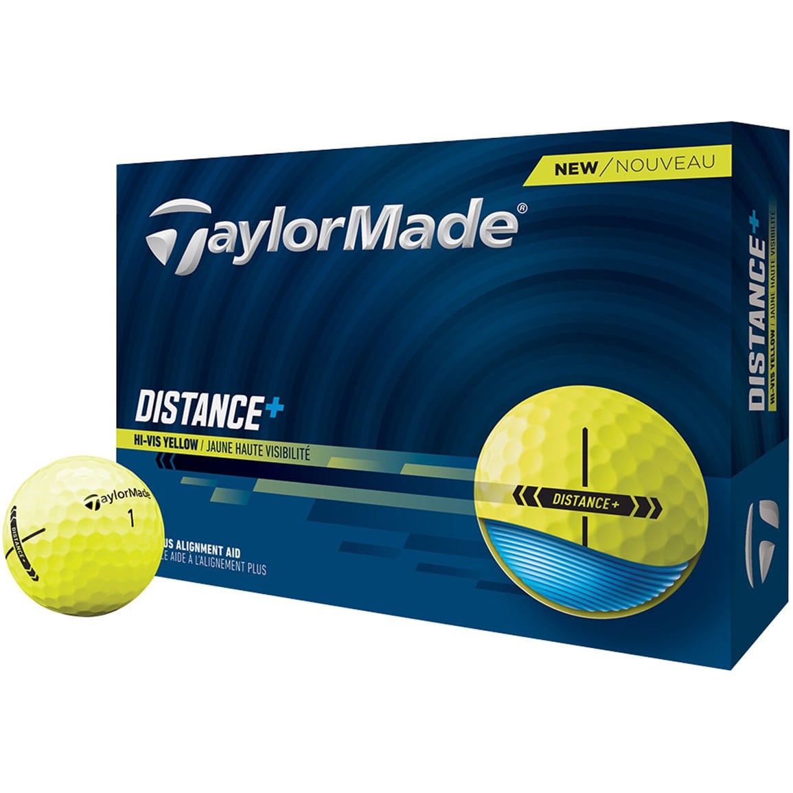 TaylorMade 2025 Distance+ Golf Ball
