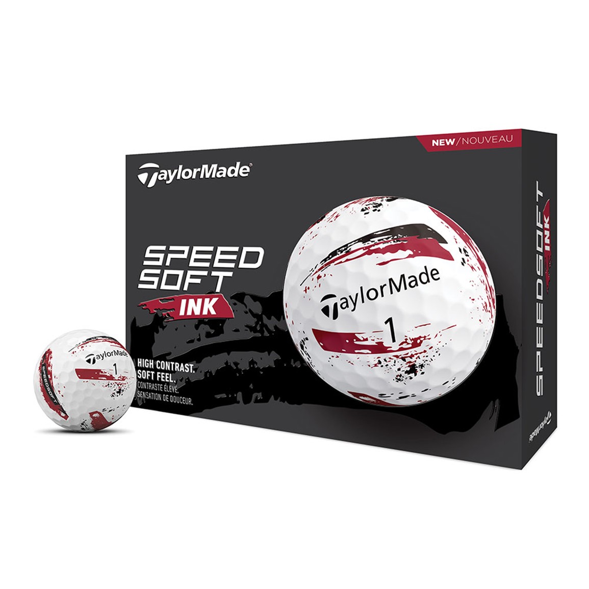 TaylorMade 2025 SpeedSoft Ink Golf Balls