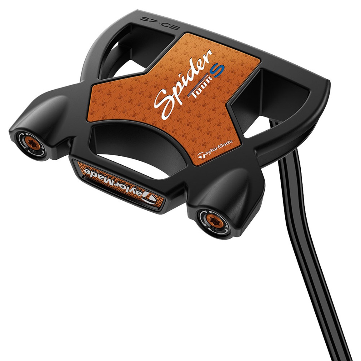 TaylorMade Spider S Black CB Double Bend Putter